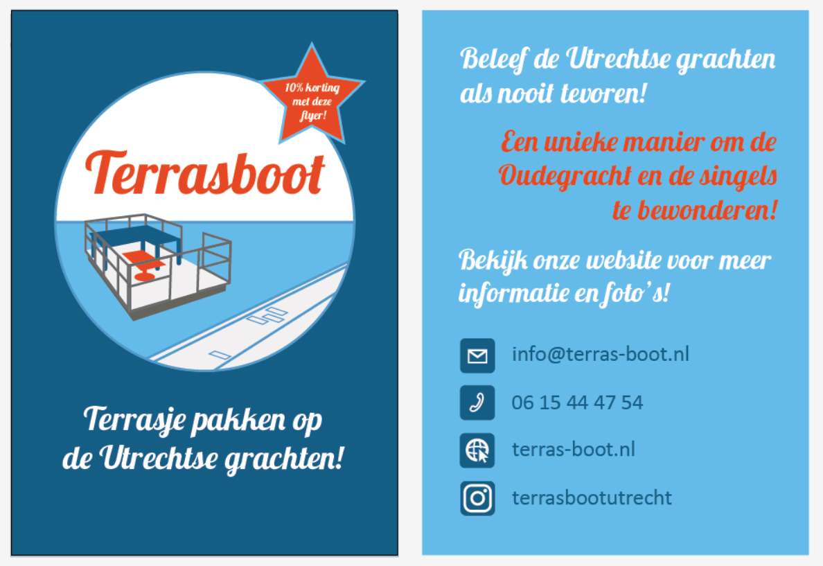 Terrasboot Utrecht