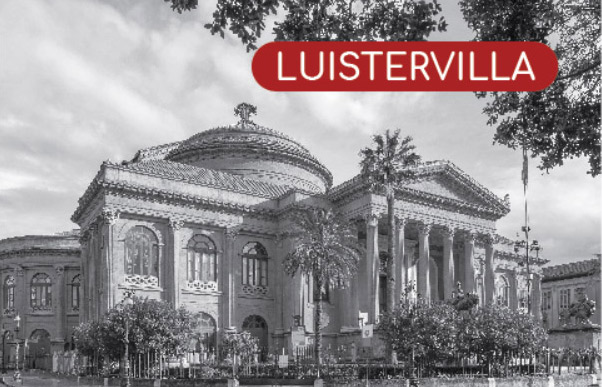 Visitekaartje & flyerontwerp voor Luistervilla